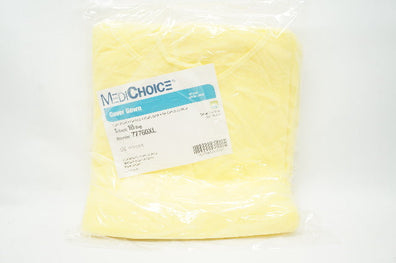 MediChoice 77760XL Cover Gown, Yellow, Extra Large - Pack of 10